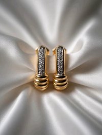 Ohrringe 585 Gelbgold 0,5 ct Diamant F-H VVS - Bild 2