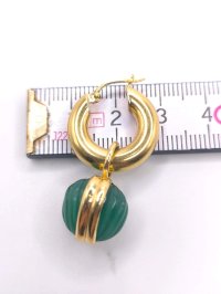 Ohrringe 585 Gelbgold Perle Ohrstecker Creolen - Bild 5