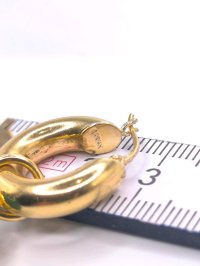 Ohrringe 585 Gelbgold Perle Ohrstecker Creolen - Bild 8
