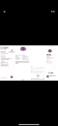 Verlobungsring 585 Gold Kunzit 14,15 ct Diamant - Bild 6