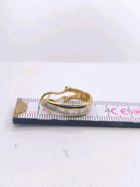 Diamant-Ohrringe 750 Gold 2ct Stecker Creolen - Bild 4