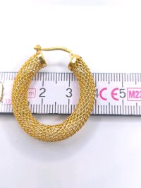Creolen 585 / 14 Karat Gelbgold - Bild 6
