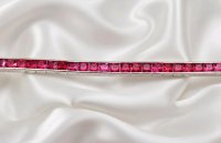 Antiker Armreif 750 Gold mit 4,2 ct Rubin - Bild 3