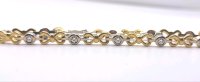 Tennisarmband 750 Gold Diamant 0,7 ct - Bild 4