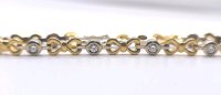 Tennisarmband 750 Gold 0,7 Ct Diamant H-J - Bild 7