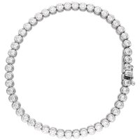 Tennisarmband 750 Gold mit 3,64 ct Diamanten - Bild 4