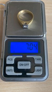 Siegelring 585 Gelbgold 0,45 ct Diamant - Bild 6