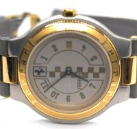 Cartier Ferrari Formula 750 Gold Stahl Uhr Papiere - Bild 5