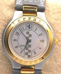 Cartier Ferrari Formula 750 Gold Stahl Uhr Papiere - Bild 6