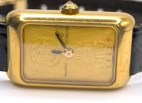 Corum Golduhr 750 Gold mit 999 Goldbarren - Bild 5