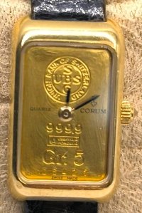 Corum 18K 750 Golduhr 999 Barren Box - Bild 7