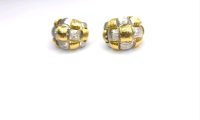 Ohrstecker 750 Weißgold 18 Karat Designer - Bild 4