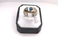 Goldring 14 Karat Saphir 0,55 ct Diamant 0,2 ct - Bild 5