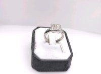 Diamantring 750 Weißgold 0,75 ct - Bild 4