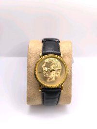 Golduhr 750 Gold mit Beckenbauer-Münze - Bild 10