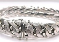 Armband 750 Weißgold massiv 47g 18K - Bild 1