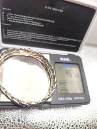 Armband 750 Weißgold massiv 47g - Bild 6