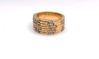 Ring 750 Roségold 0,57 ct Diamanten - Bild 1