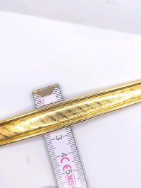 Armreif 750 Gelbgold massiv breit - Bild 4