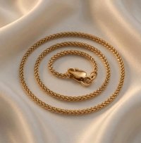 Kreuz-Anhänger 585 Gold mit Kette 0,2 ct Diamant - Bild 2