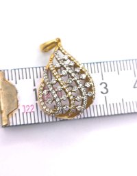 Anhänger 750 Gold mit Diamant 0,45 ct - Bild 6