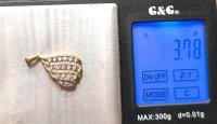 Anhänger 750 Gold mit Diamant 0,45 ct - Bild 7