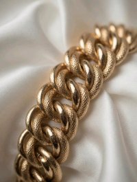 Massiver 750 Gold-Armreif 18K breit - Bild 2