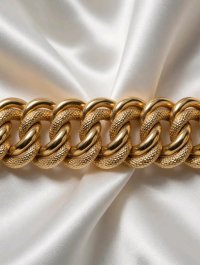 Massiver 750 Gold-Armreif 18K breit - Bild 8