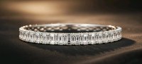 Armreif 750 Gold 2,2 ct Diamanten H-J/SI - Bild 3