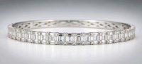 Armreif 750 Gold 2,2 ct Diamanten H-J/SI - Bild 4