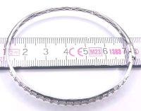 Armreif 750 Gold 2,2 ct Diamanten H-J/SI - Bild 5