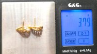 Ohrringe 750 Gold mit 0,52 ct Diamant - Bild 7