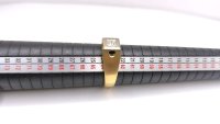 Siegelring 750 Gelbgold mit Diamant 0,45 ct - Bild 2