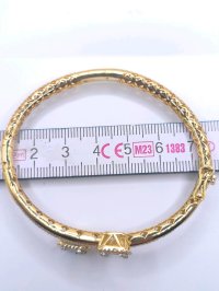 Armreif 750 Gold 1,67 ct Diamanten - Bild 4