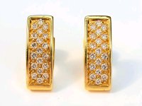 Ohrstecker 585 Gelbgold 0,5 ct Diamanten - Bild 1