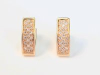 Ohrstecker 585 Gelbgold 0,5 ct Diamanten - Bild 3
