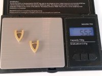 Ohrstecker 585 Gelbgold 0,5 ct Diamanten - Bild 4
