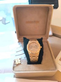 Herrenuhr 750 Gelbgold Audemars Piguet Royal Oak - Bild 8