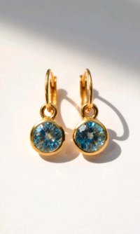 Creolen 750 Gelbgold Ohrringe 18 Karat 5,25g - Bild 2