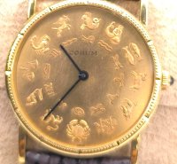 Corum Zodiac 750 Gold Uhr mit Originalbox - Bild 5