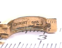 Creolen 585 Gelbgold CHRIST 0,2 ct Diamant - Bild 3