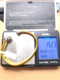 916 Gold Armreif mit Diamant 0,69 ct & Rubin - Bild 8