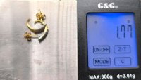 Creolen 585 Gold 0,1 ct Diamant H-J - Bild 6