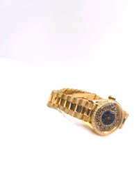 Rolex Oyster Perpetual 26mm 750 Gold Aftermarket Edelsteine - Bild 9