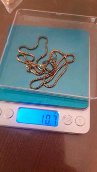 Goldkette 750 Gold massiv 4 mm 60 cm - Bild 4