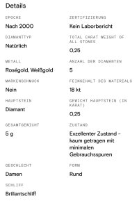 Armreif 750 Gelbgold 0,25 ct Diamanten - Bild 2