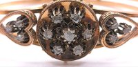 Armband 585 Rotgold Diamant 0,6 ct antik - Bild 6