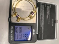 Creolen 585 Gelbgold 14 Karat Ohrringe - Bild 5