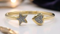 Armreif 750 Gold WEMPE 0,55ct Diamanten - Bild 2