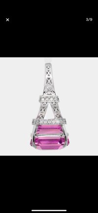 Verlobungsring 585 Gold Kunzit 16,3 ct Diamant - Bild 4